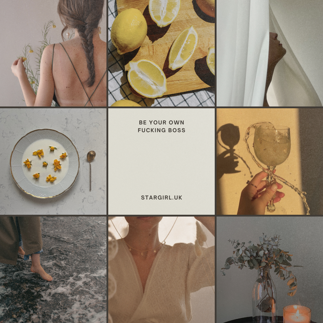 White Collage Flower Shop Instagram Post